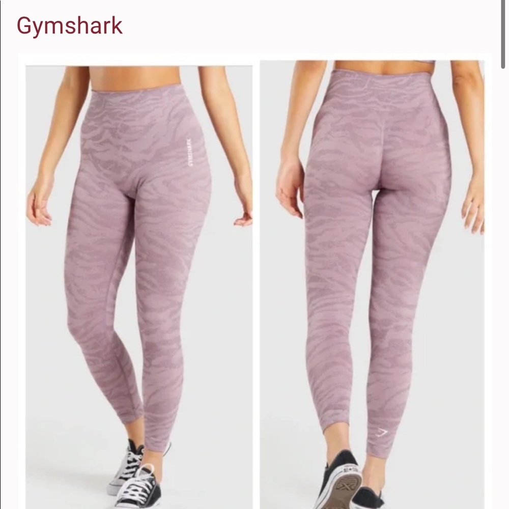 Gymshark adapt animal seamless legging- purple